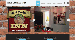 Desktop Screenshot of halfcorkedinn.com